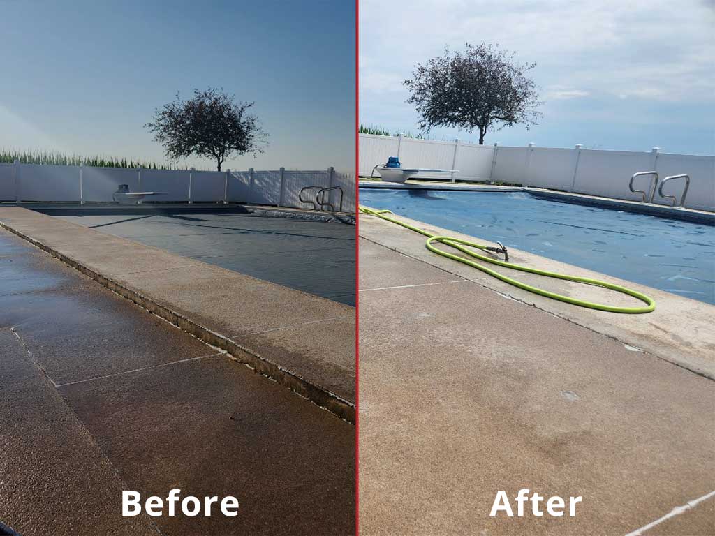 Before and After - Mudjacking